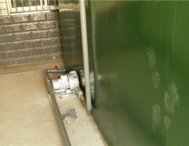 湖北常德漢壽洲口衛生院一體化污水處理設備安裝完成